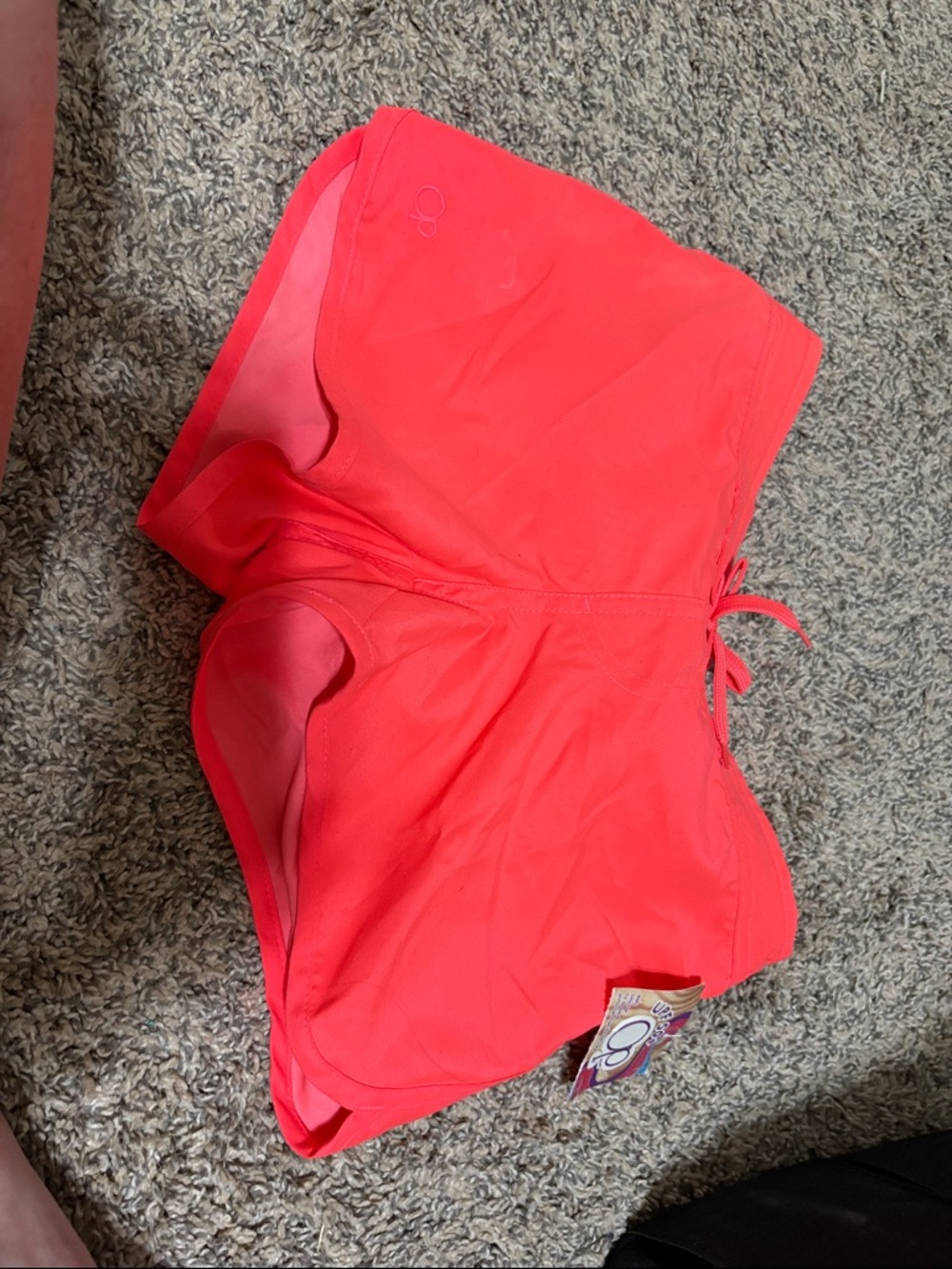Women's Coral Athletic Shorts - Lightweight Activewear